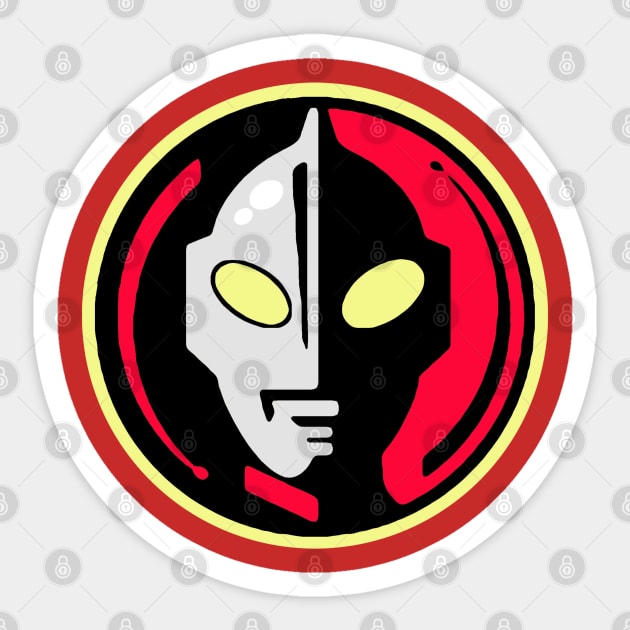 Ultrabot Sticker by geeklyshirts